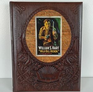 Western Book Leather Bound The Old FRONTIER Indians Settlers Cowboys RARE